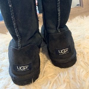 Black UGG boots